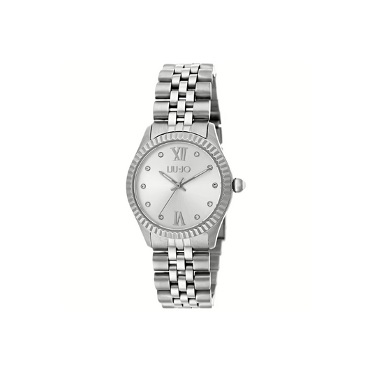 Luijo Women's Silver Watch Ref :TLJ1133