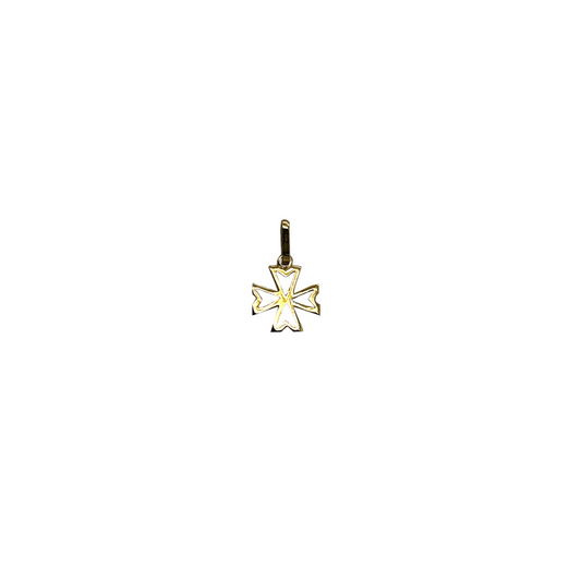 18Kt Maltese Cross Pendant Ref :WX3P4284