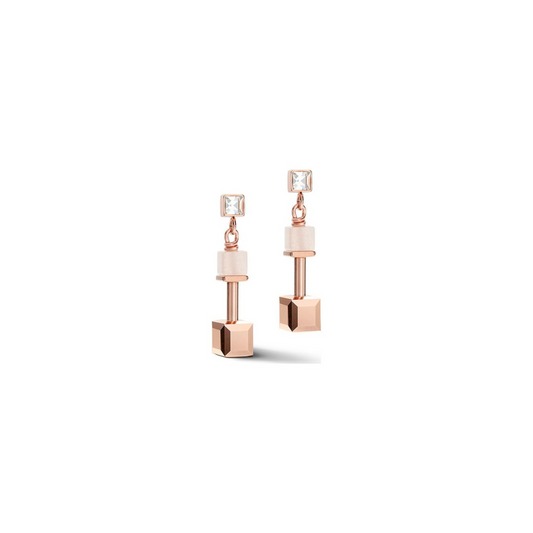 Coeur De Leon RoseGold Earrings Ref:5074-21-700
