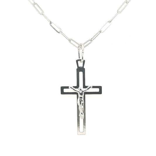Sterling Silver 925 Holy Cross Necklace Ref :CTBTFLLB080