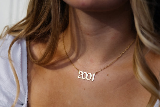 Silver 925 Year Necklace