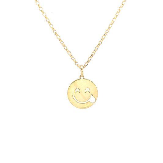 Cheeky Emoji Necklace
