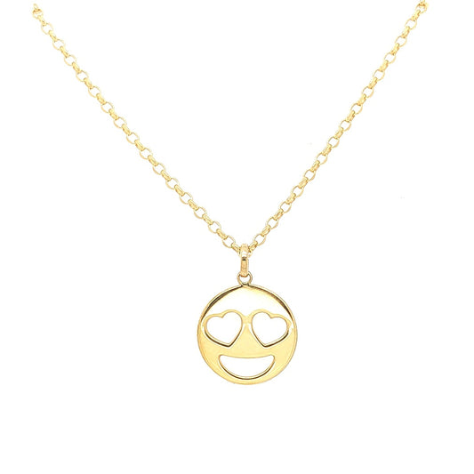 In-Love Emoji Necklace