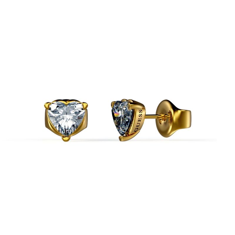 Ladies Guess Jewellery Studs Party Earrings Ref :UBE02172YG