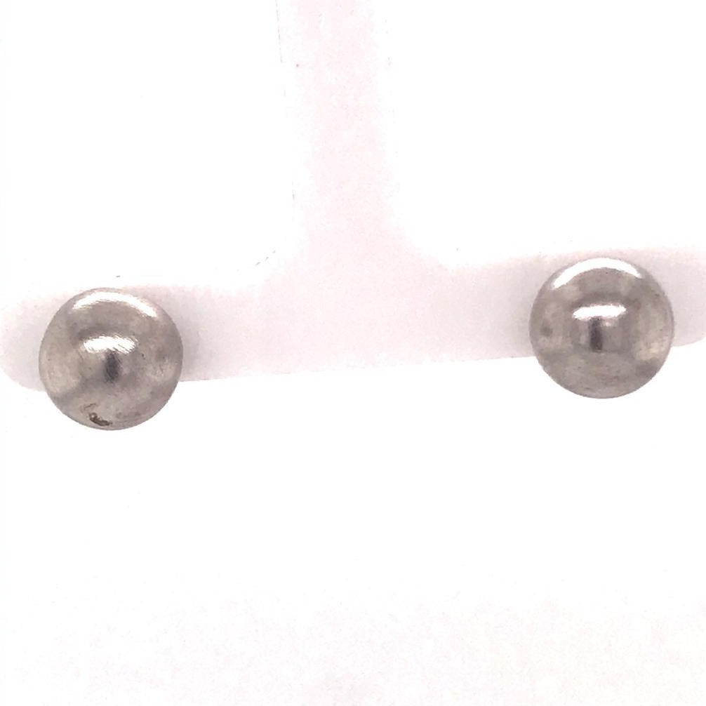 Silver Stud Earrings (ORSE5433PLSOR (2)