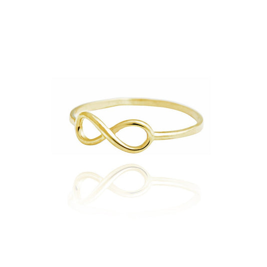 18kt Gold Infinity Ring - 726176