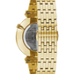 Bulova Regatta Men's Quartz White Dial Gold-Tone Watch 97A153