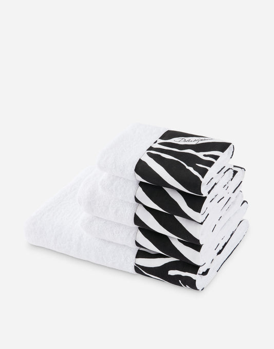 Set of 5 Terry Cotton Towels Ref :TCFS01TCAAUUZ004