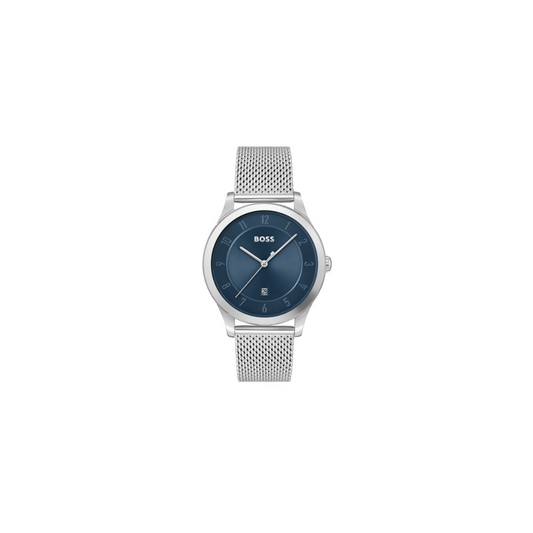 Boss Blue Dial Stainless Steel Watch Ref : 1513985