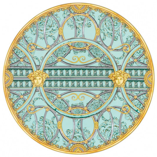 La Scala del Palazzo Serving Plate - Green Ref :19335-403664-10263
